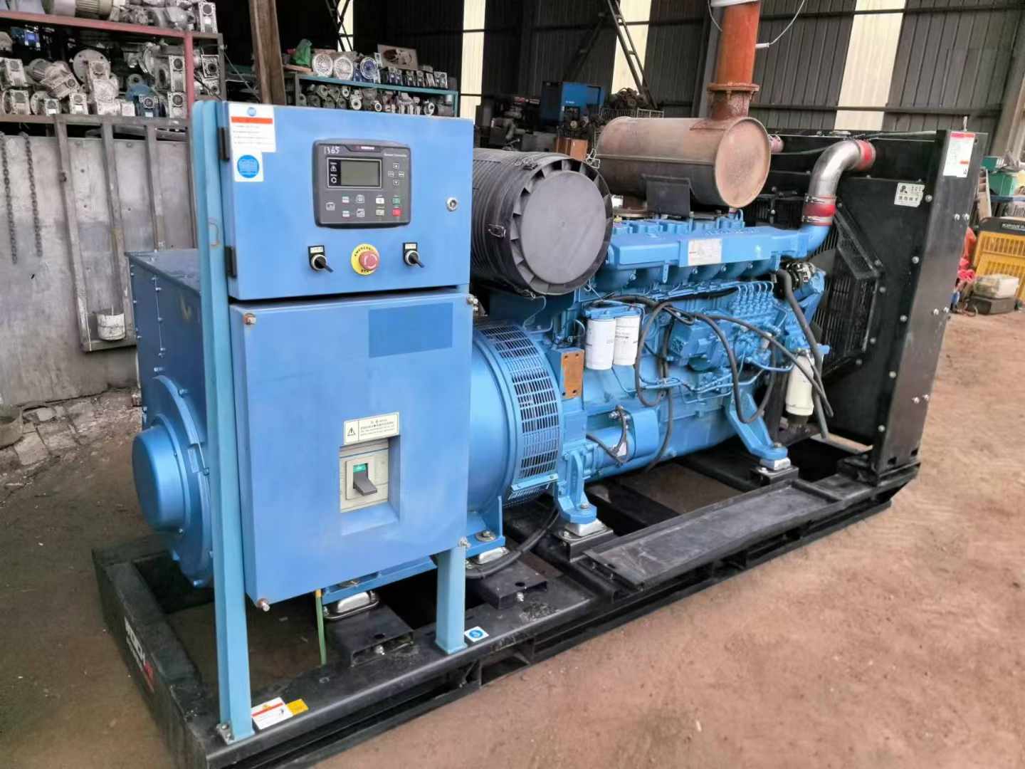 定南500kW 柴油发电机组可带动设备功率的计算公式是什么？